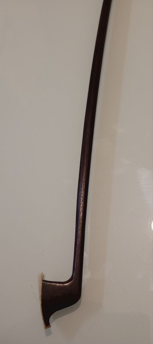 Full Size 4/4 "Nach Tourte" Violin Bow with Ebony Frog — image 7