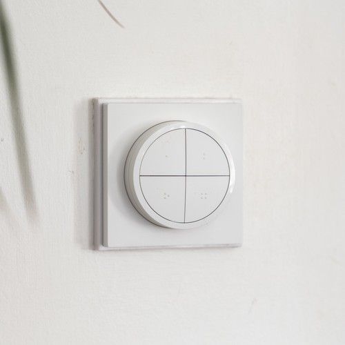UK light switch adaptor plate - Philips Hue Tap Dial (v2)