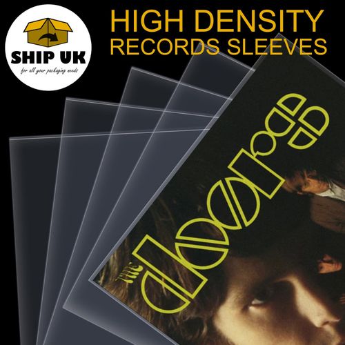 12 inch Vinyl Plastic Outer Record Sleeves 3 Mil Thickness 450g LP Albums Covers — image 1