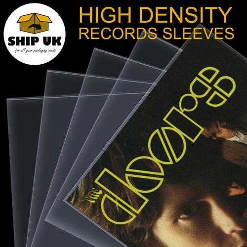 12 inch Vinyl Plastic Outer Record Sleeves 3 Mil Thickness 450g LP Albums Covers