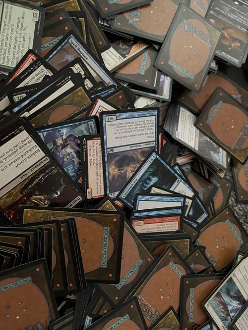 COLLECT BULK JOB LOT  1000 UNSORTED MTG CARDS  MAGIC THE GATHERING  C, U/C HOLOS — image 8