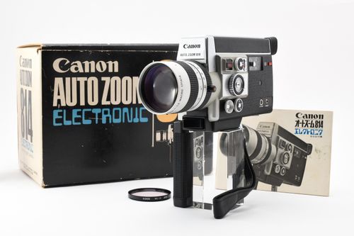 Read! [NEAR MINT in Box] Canon Auto Zoom 814 Electronic Super 8 8mm Camera Japan — image 1