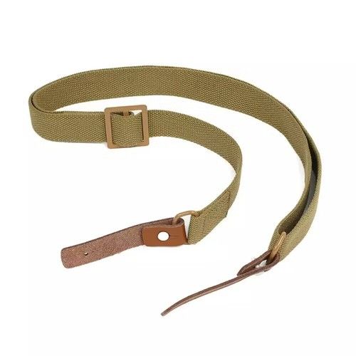 HOT Adjustable 2 Point Rifle Gun Sling Strap Leather Gun Belt Sling Hunting