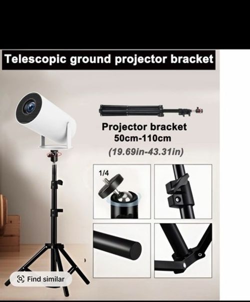 160CM Universal Portable Projector Tripod Stand Tripod Adjustable Height Stand
