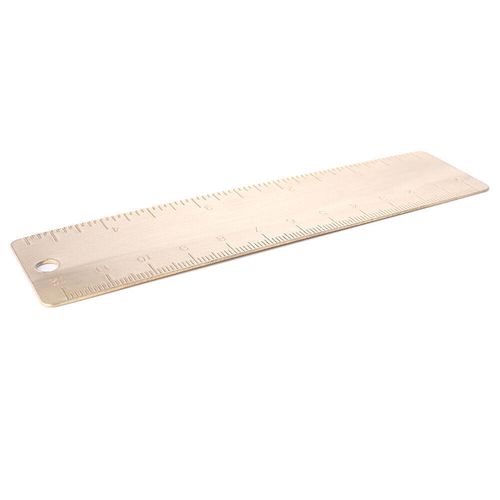 Mini 12CM Brass Caliper Scale Ruler Small Ruler Measuring Tool New — image 7