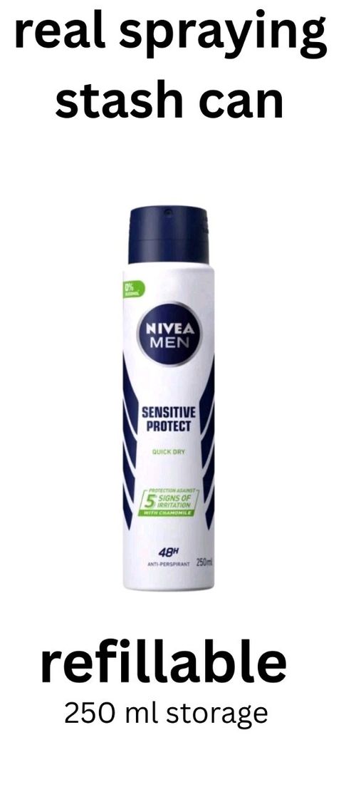 ACTUALLY SPRAYS Stash Can/Hidden  Deodorant Secret Compartment  Refillable Spray — image 2