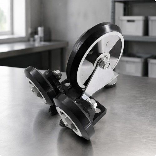 Elevator Rail Guide  Shoe Assembly Metal Bracket Elevator Roller Guide Shoe