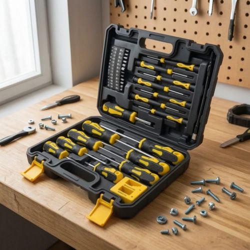 Screwdriver Tool Kit Attractive Tool Kit with Case Heavy Duty for Workshop Use — image 7