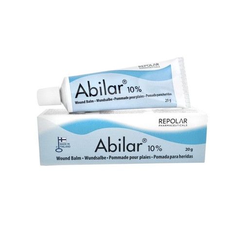 Abilar 10% Wound healing ointment | Wound dressing, ulcers, burns, scratches 20g