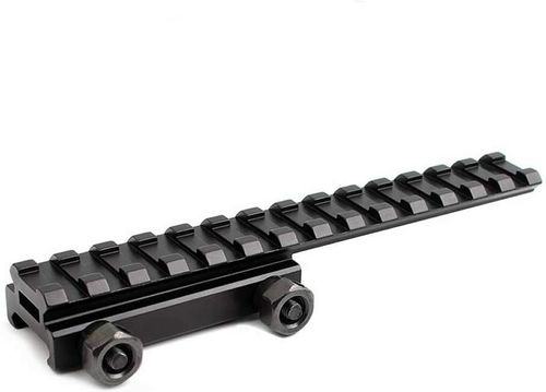 14 Slot Extension Picatinny 20mm Rail Scope Mount Low Riser Rail Base Adapter — image 1