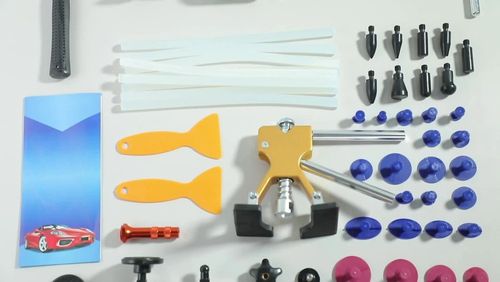 66PCS PDR Car Paintless Kit Dent Puller Lifter Repair Removal Hail Glue Gun Tool — image 10