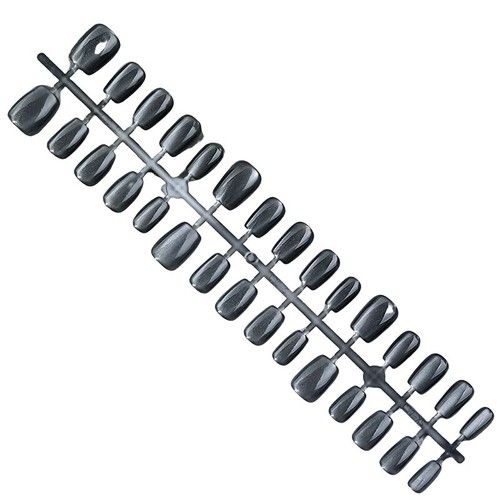 Press On Nails Short Almond Square Oval 30 Tips French False Nail With Glue Tabs