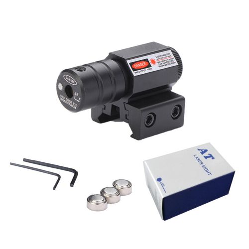 Tactical Red Lazer Beam Laser Dot Sight Scope Mount For Gun Rifle Pistol Hunting — image 11