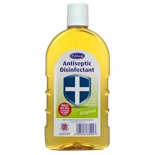 3 x DR JOHNSONS ANTISEPTIC DISINFECTANT ORIGINAL CONCENTRATED LIQUID 500ML NEW — image 4