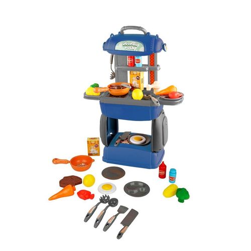2 in 1 Kids Pretended Play Toy Set Backpack Porable Carry Case Tool Accessories — image 4
