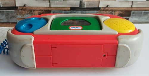 Vintage Little Tikes Cassette Player  With Microphone Rare Find Tested & Working — image 5