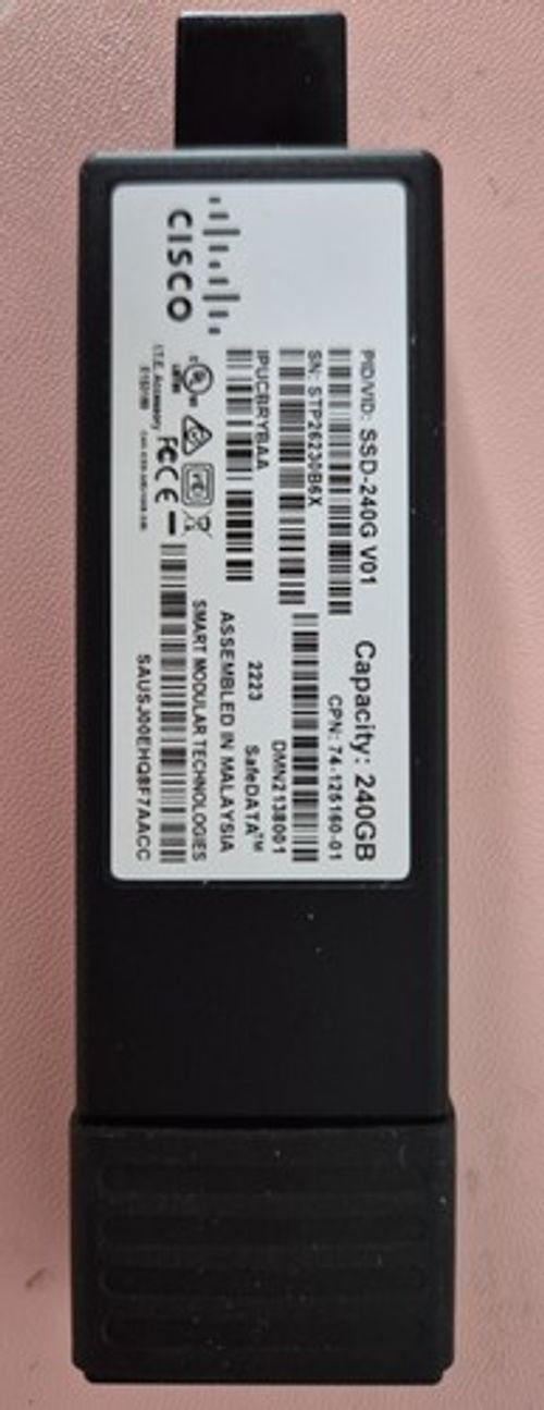 Cisco USB 3.0 SSD  For Cisco Catalyst 9300 Series Switches. 250GB