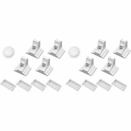 8 locks 2 keys Magnetic Drawer Kitchen Cupboard Cabinet Lock Latch Self adhesive