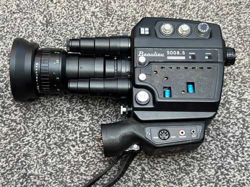 Beaulieu 5008S super 8 camera Schneider 6-70mm F1.4 Lens SPARES REPAIR Free Post