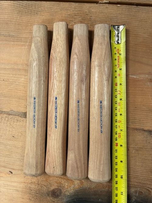 4 x 10” hickory hammer shaft. Hammer handle