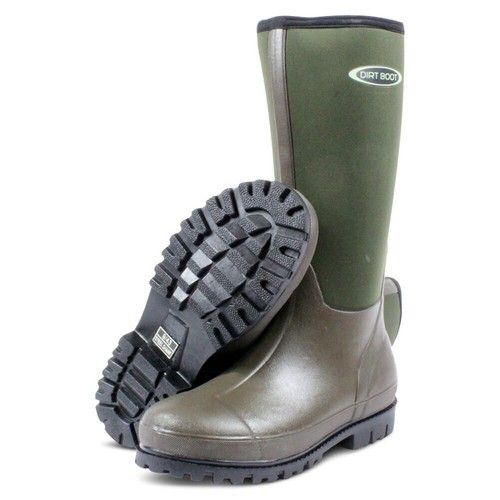 Dirt Boot Unisex Neoprene Wellington Muck Boots Garden Wellies Stable Yard Boot