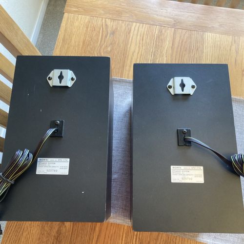 Sony APM- 177M Vintage Speakers  pair — image 6