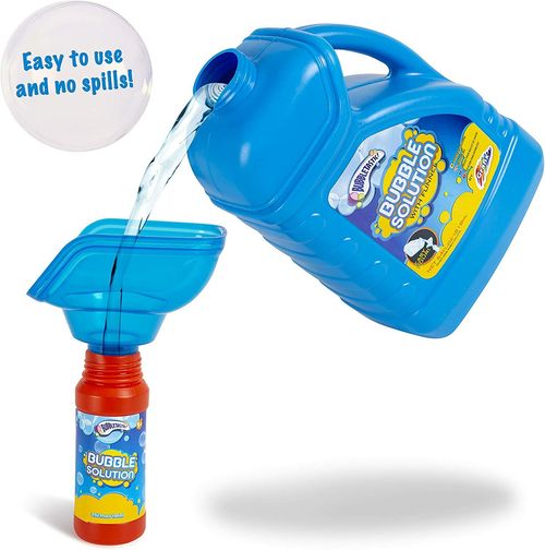 1.8L Giant Bubble Solution Ready Mixed Liquid Fluid Funnel Wand Machine Refill — image 3