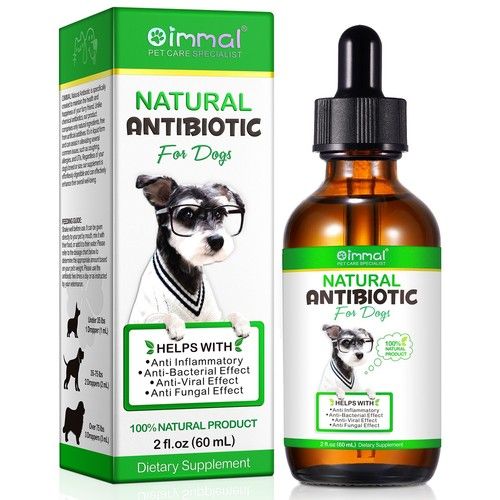 Dog Anti Biotic Drops 100% Natural for Immune System Support & Anti-Inflammatory