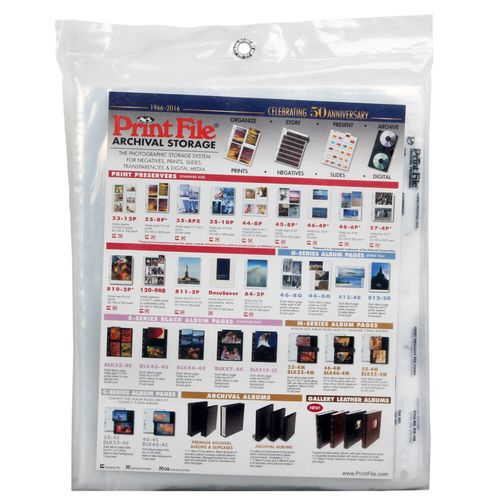 20x Print File Archival 135 35mm Negative Pages Sleeves Film Preservers 35-7BXW — image 4