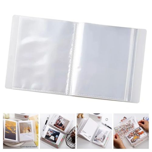 40 Sheets Postcard Storage Book Portable Photo Album Cards Holder Home Use — image 5