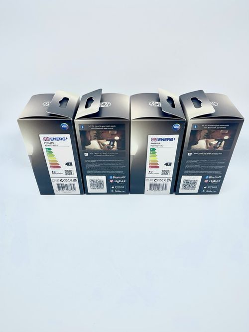 4x Philips Hue New White Smart Light Bulb 1100 Lumen E27 Edison Screw Bluetooth — image 3