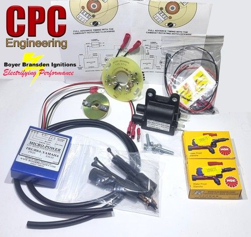 Boyer Bransden KIT281 Triumph BSA Twin 12V miniature coils UK CPC A50 A65 T100