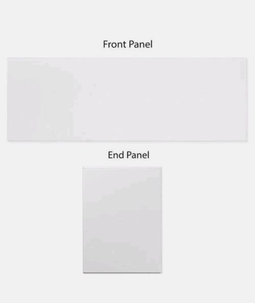 Amaze Bath Double Ended Rectangular Acrylic Bath White 1700x700mm — image 6