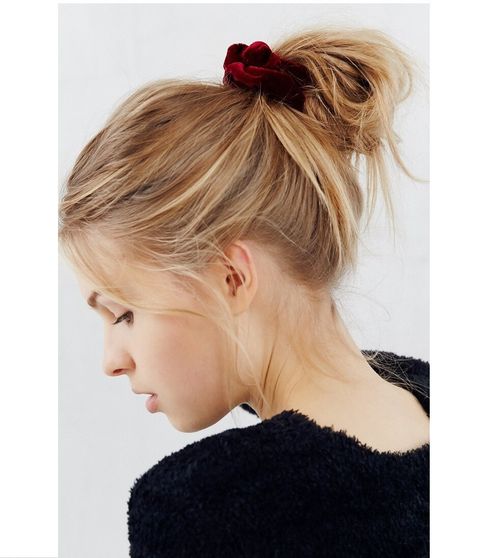 12 PACK HAIR SCRUNCHIES VELVET SCRUNCHY ELASTIC HAIR BANDS HOLDER FREE POSTAGE — image 9
