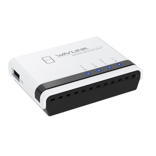 Wireless USB Print Server 10/100Mbps LAN Support Wired/Wireless/Standalone Modes