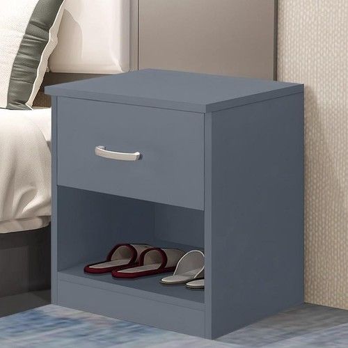 High Gloss Bedroom Furniture Set 2 Door Wardrobe 4 Drawers Chest & Bedside Table
