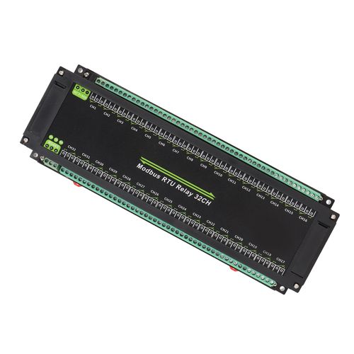 Rtu Relay Module 32 Channel Safe Optocoupler Isolation Rail Mount Case Rs485 HEN — image 11