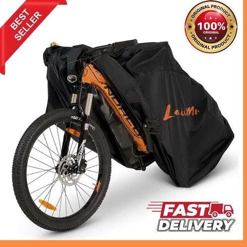 Waterproof Bike Cover Heavy Duty Mountain Bicycle Outdoor Rain Dust Protector