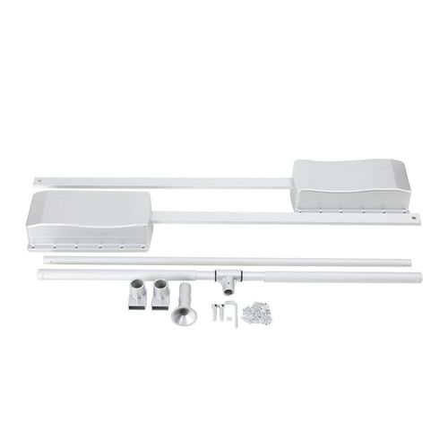 Pull Down Hanging Rail Adjustable Wardrobe Rail Hanging Rail for Clothes — image 7