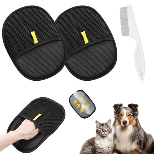 3Pcs Purepath Pet Hair Removal Pure Path Pet Hair Glove Magic Brush Pet Hair — image 22