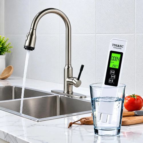Digital Tester TDS EC PPM Meter Water Purity Hydroponics Water Quality Test Pen — image 2