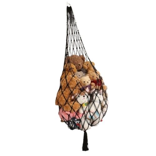 Plush Toy Hammock Hanging Plush Toy Net Organizer Stuffed Doll Storage Holder