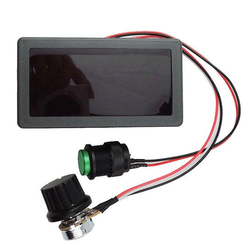 DC 6V 12V 24V Max 8A Motor PWM Speed Controller With Digital Display & Switch // — image 4