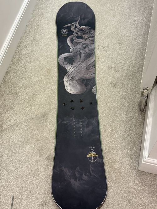 Never Summer Evo 4.0 Freeride Snowboard 153cm — image 2
