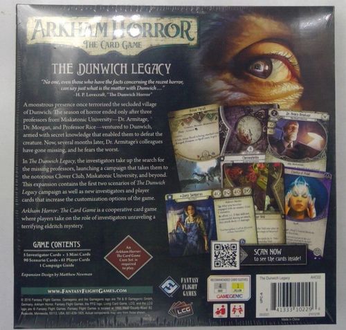 ARKHAM HORROR THE CARD GAME EXPANSION 2016  LCG - NEW & SEALED - FREE UK POSTAGE — image 2