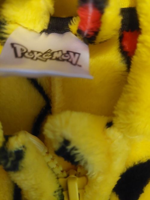 ​Official Pokémon Pikachu Fleece All-In-One Hooded one piece pyjama  — image 6