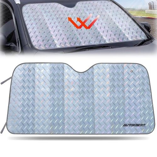 Foldable Car Windscreen Sun Shade Front Window Cover UV Visor Blind Van Sunshade