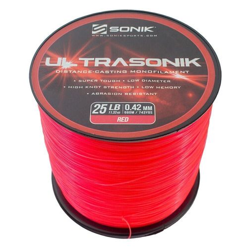 Sea Fishing Line Bulk Spool 15lb 18lb 20lb 25lb 30lb Sonik Ultrasonik Beach Boat — image 4