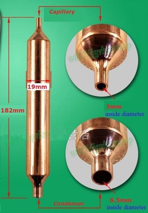 Universal Refrigerator Filter Drier Freezer Strainer Fridge 1/4" 7.5,10,15,25 G