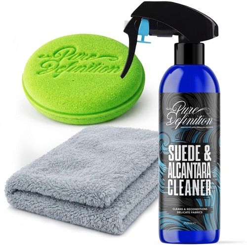Suede Alcantara Cleaner – Fabric Interior Car Care Seats, Trim & Steering Wheels